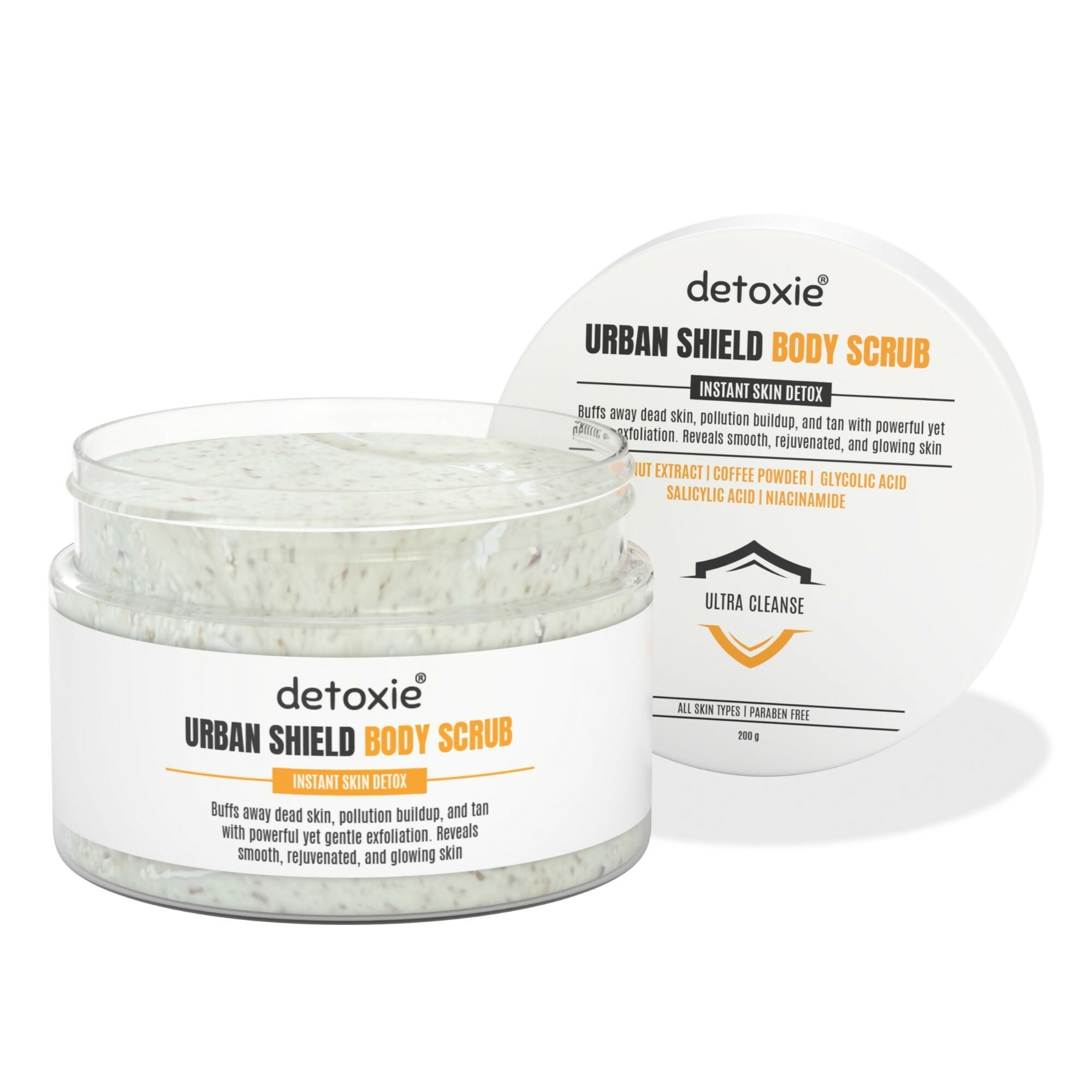 Detoxie Urban Shield Body Scrub | Grocsy