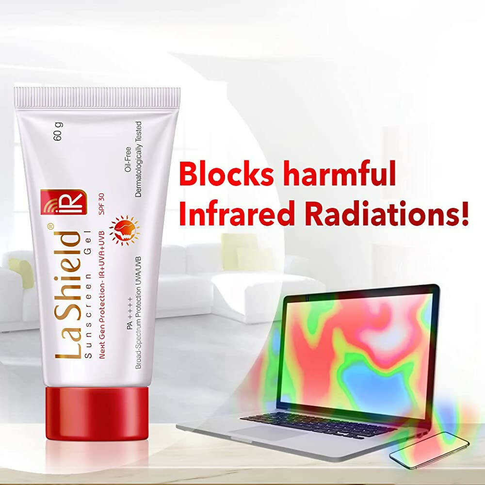 La Shield IR Sunscreen Gel SPF 30 | Grocsy