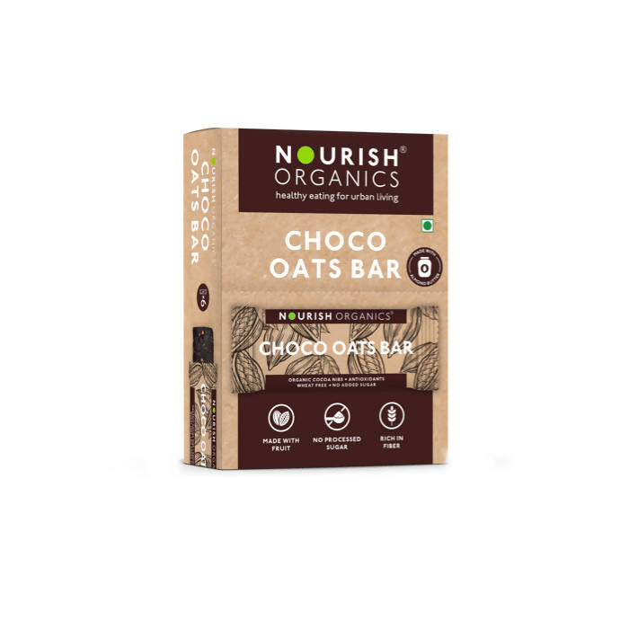 Nourish Organics Choco Oats Bar | Grocsy