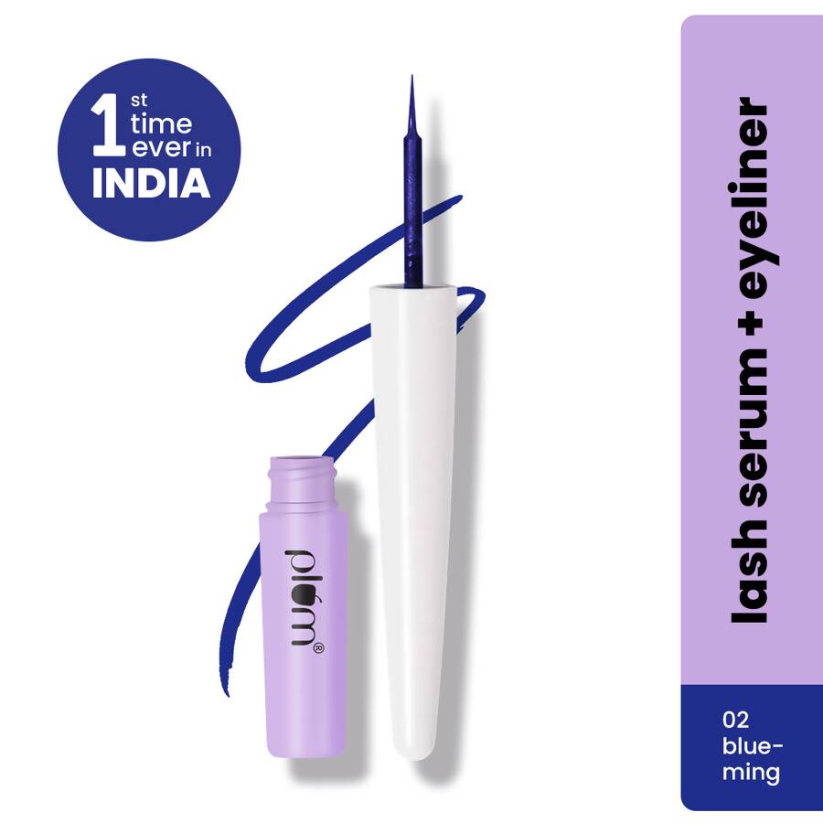 Plum Lash Serum Eyeliner - 02 Blue-ming | Grocsy