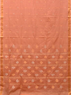 Fawn Uppada Cotton Handloom Saree with Assorted Pallu Design - Global Threads | Grocsy
