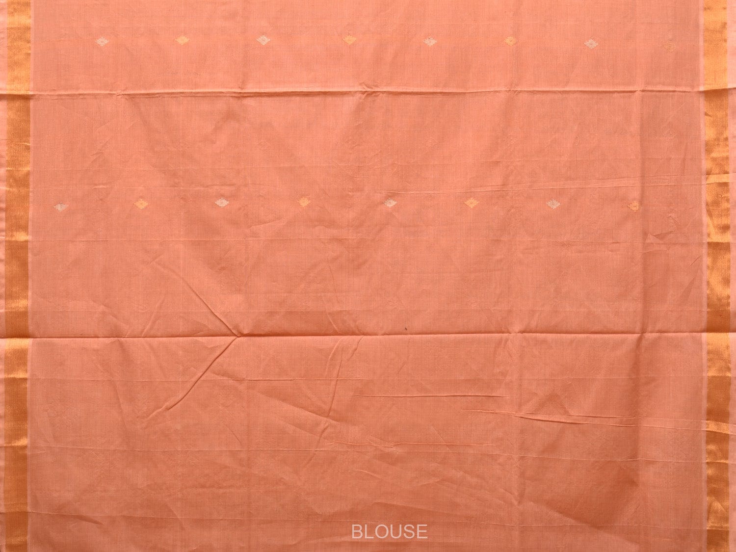 Fawn Uppada Cotton Handloom Saree with Assorted Pallu Design - Global Threads | Grocsy