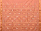 Fawn Uppada Cotton Handloom Saree with Assorted Pallu Design - Global Threads | Grocsy