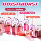 Makeup Revolution Superdewy Liquid Blush Burst - Very Cherry Berry | Grocsy