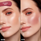 Makeup Revolution Superdewy Liquid Blush Burst - Very Cherry Berry | Grocsy