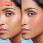 Makeup Revolution Superdewy Liquid Blush Burst - Peach Spritz | Grocsy
