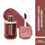 Makeup Revolution Superdewy Liquid Blush Burst - Caramel Cooler Bronze | Grocsy