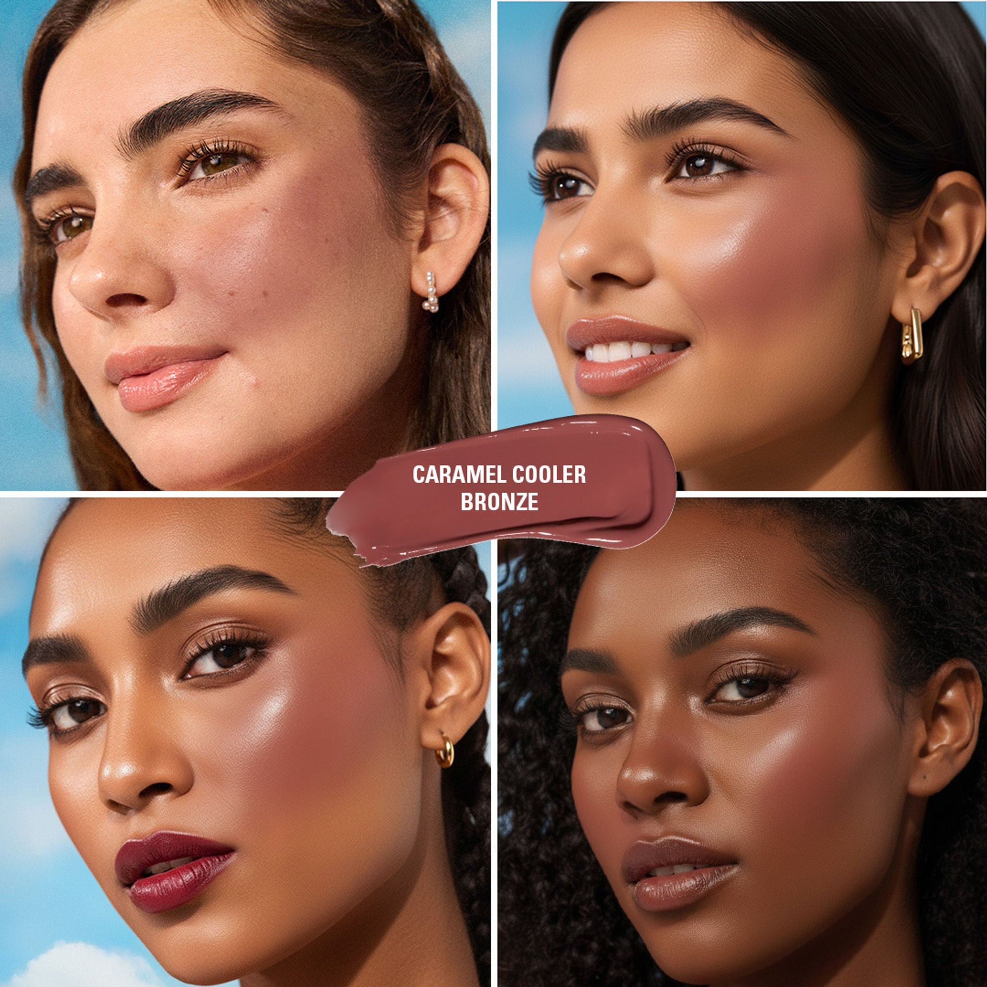 Makeup Revolution Superdewy Liquid Blush Burst - Caramel Cooler Bronze | Grocsy