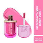 Makeup Revolution Superdewy Liquid Blush Burst - Bubblegum Burst Pink | Grocsy