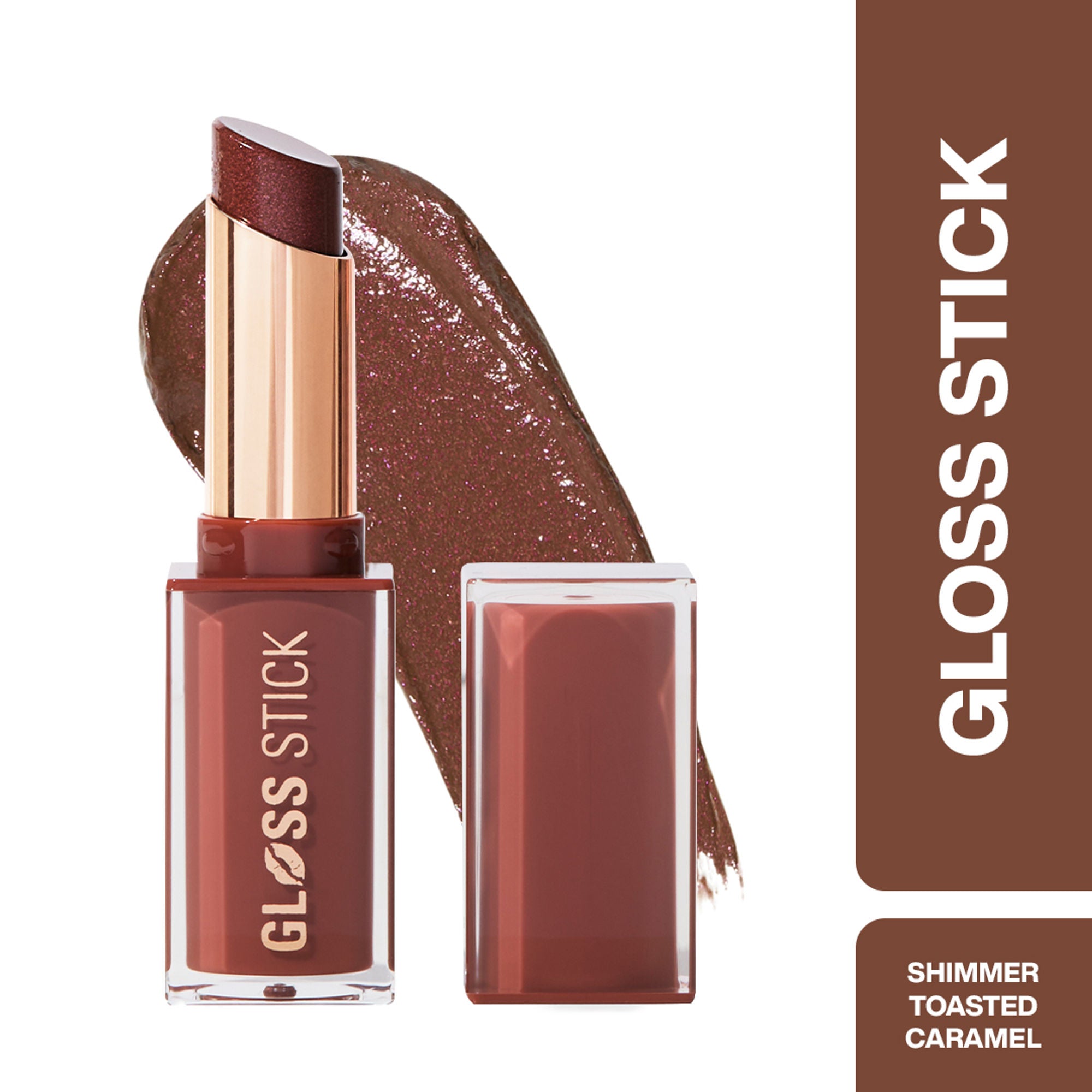 Makeup Revolution Pout Lip Gloss Stick - Toasted Caramel | Grocsy