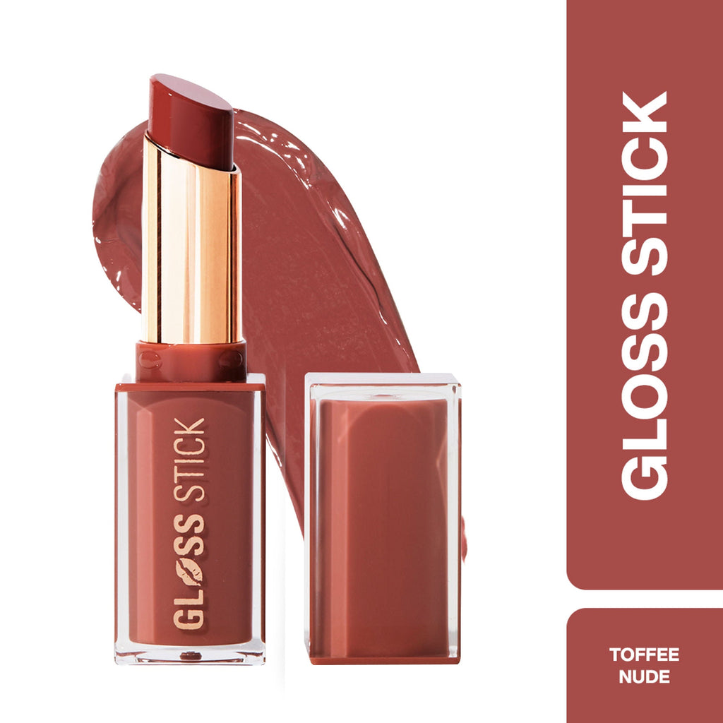 Makeup Revolution Pout Lip Gloss Stick - Toffee Nude | Grocsy