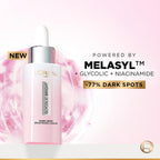L'Oreal Paris Glycolic Bright 8% [Melasyl + Niacinamide] Face Serum For Brightening Dark Spots | Grocsy