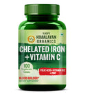 Himalayan Organics Chelated Iron Plus Vitamin C Tablets | Grocsy