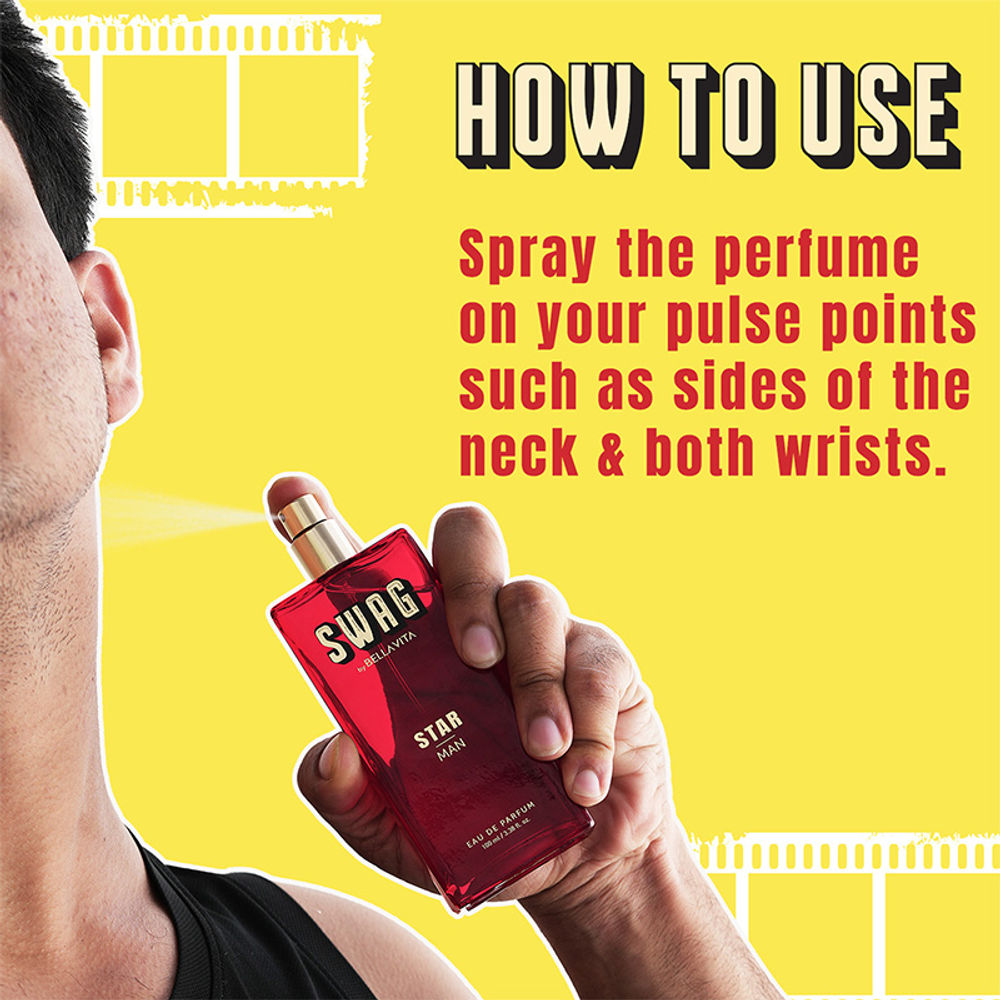 Swag Star Perfume For Men By Bella Vita | Grocsy