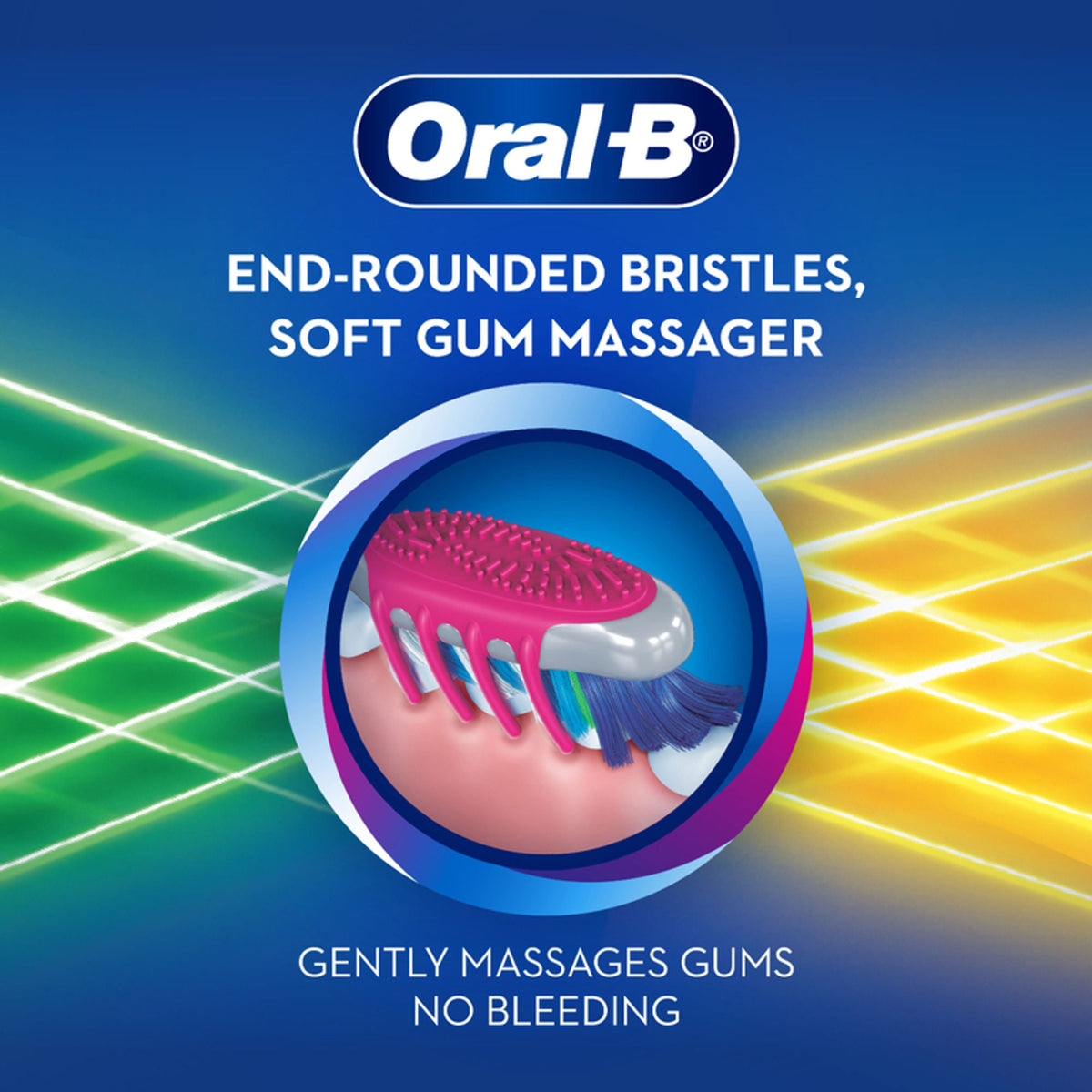 Oral-B Criss Cross Gum Care Toothbrush Pack Of 1 (medium) | Grocsy