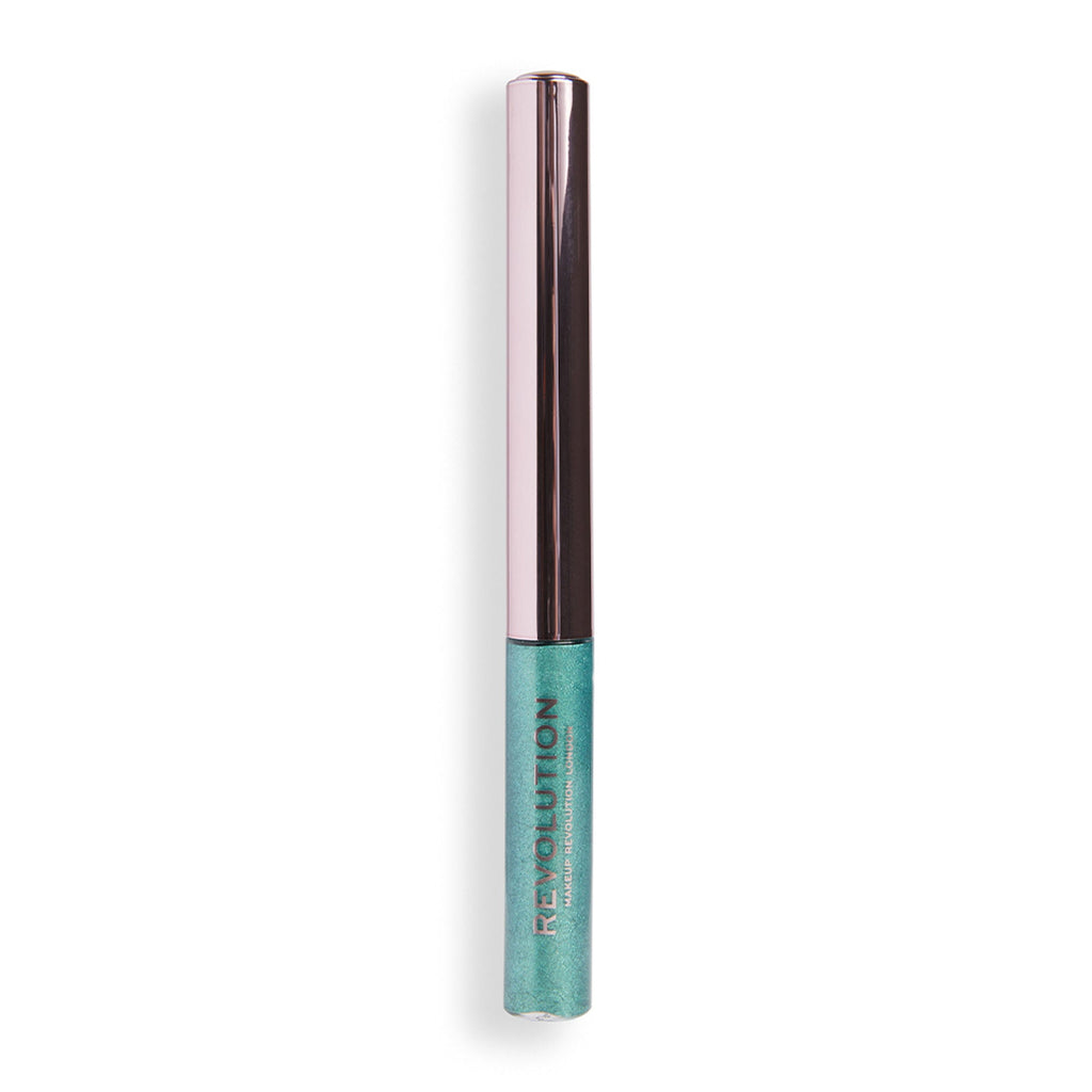 Makeup Revolution Ultimate Lights Chromatic Liner - Teal Bling | Grocsy