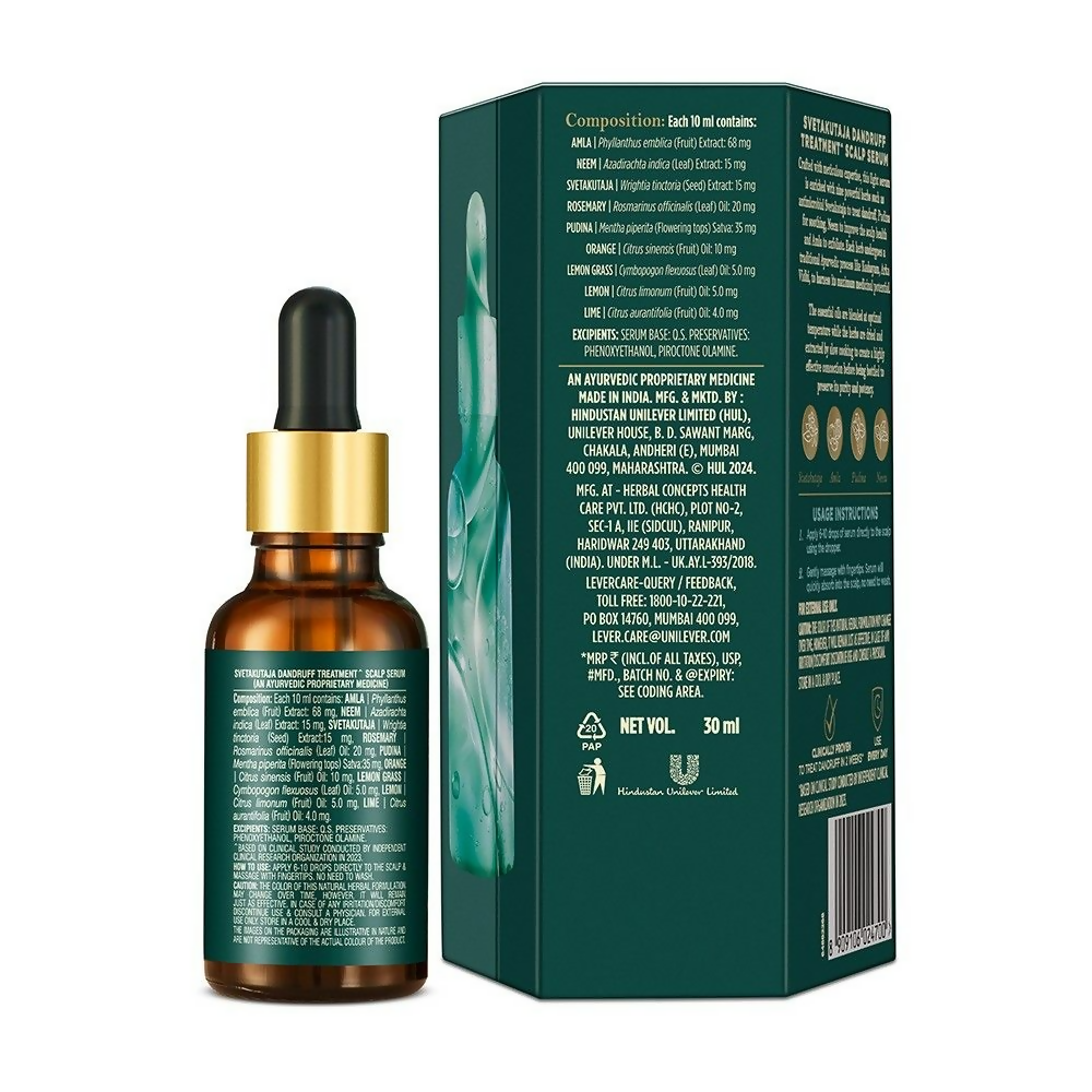 Indulekha Svetakutuja Dandruff Treatment Scalp Serum | Grocsy