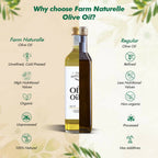 Farm Naturelle Extra Virgin Olive Oil 100% Pure, Natural Extra-Virgin Oil | Grocsy