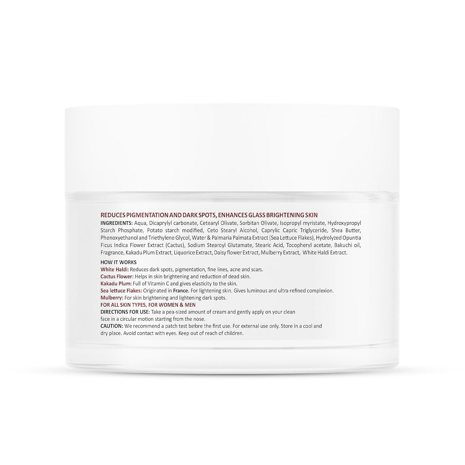 La Pink Ideal Bright Night Cream With White Haldi | Grocsy