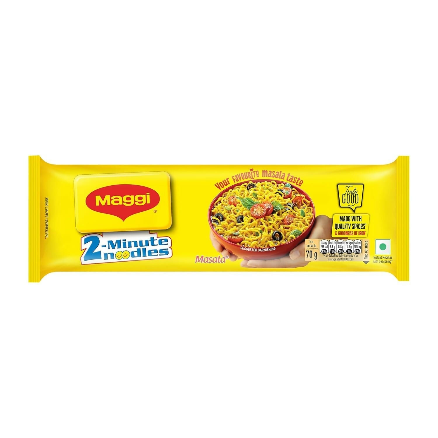 Maggi 2-Minute Instant Noodles, Favourite Masala Taste | Grocsy