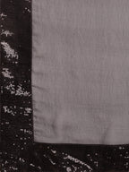 Sangria Black Sequinned Pure Georgette Saree | Grocsy