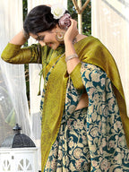 Saree Mall Floral Printed Zari Sungudi Traditional Sarees | Grocsy