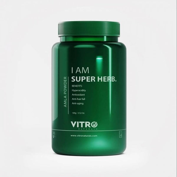 Vitro Naturals I Am Super Herb Amla Powder | Grocsy