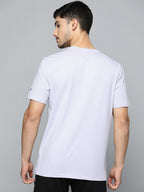 Alcis Men Typography Printed Anti Static Sports T-shirt | Grocsy