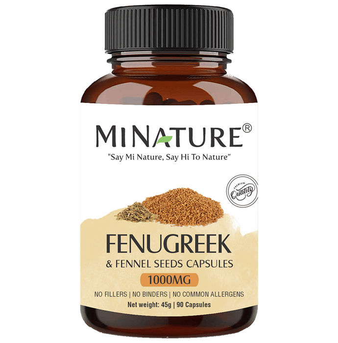 Minature Fenugreek & Fennel Seeds Capsules | Grocsy