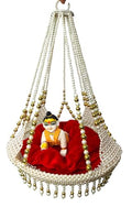 Partish Handcrafted Hanging Moti Jhula for Laddu Gopal Ji | Grocsy
