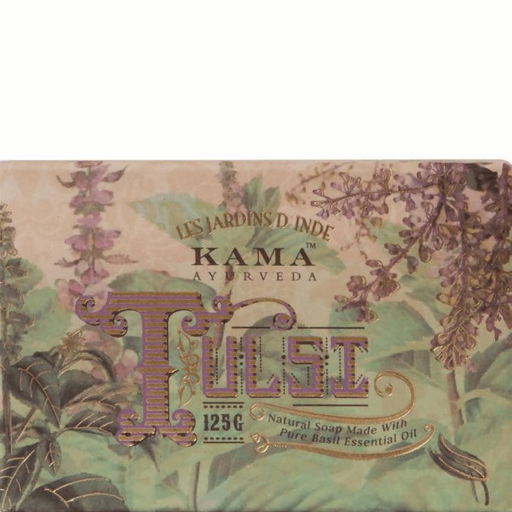 Kama Ayurveda Natural Tulsi Soap 125gm | Grocsy