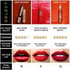 Swiss Beauty Select High On Shine Lipstick - Chocolate Charm | Grocsy