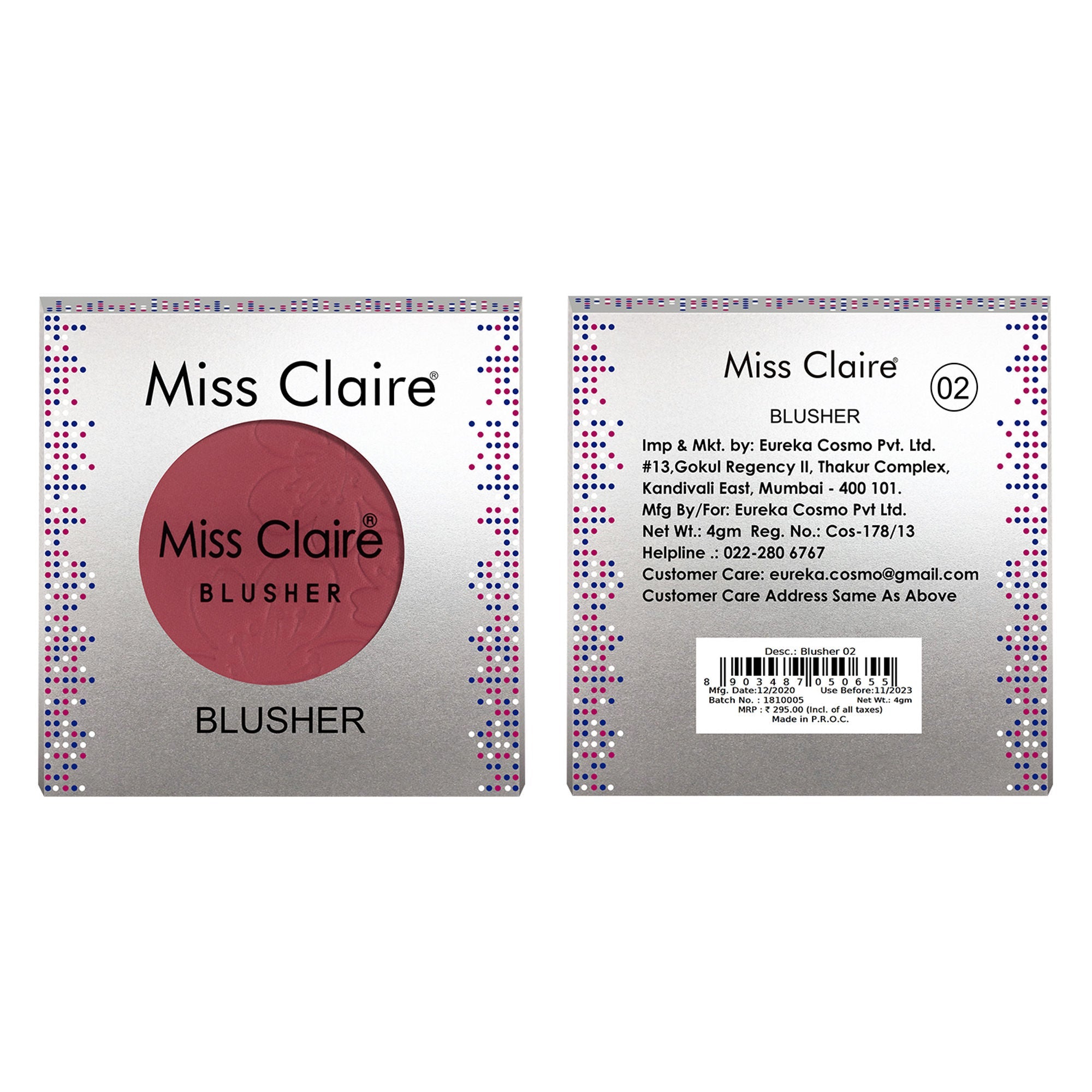 Miss Claire Round Blusher - 2 | Grocsy