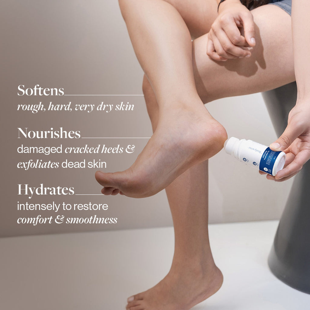 BeBodywise 30% Urea Foot & Heel Roll On For Very Dry Feet & Cracked Heels | Grocsy
