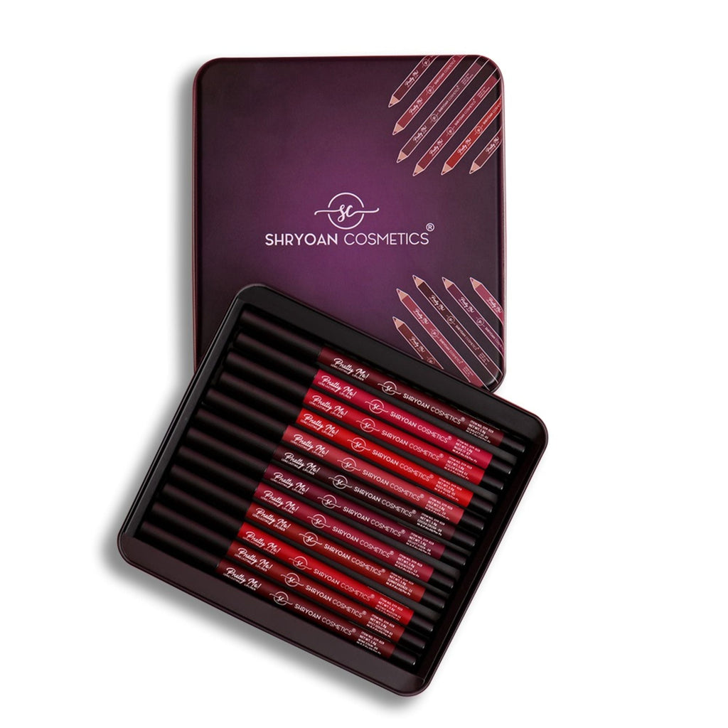 Shryoan Pretty Me Bold Lipliner (Set of 12) | Grocsy