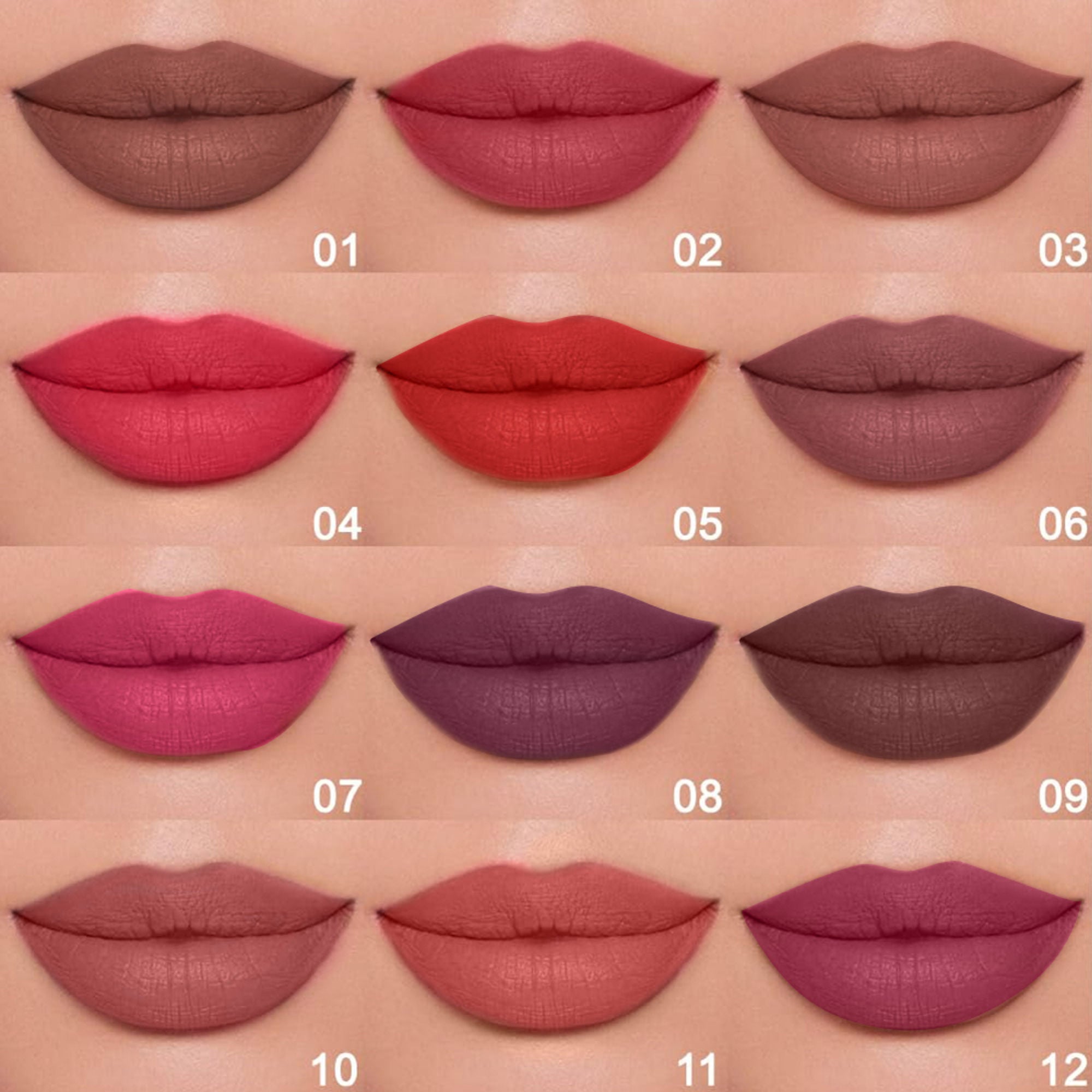 Shryoan Pretty Me Bold Lipliner (Set of 12) | Grocsy