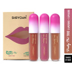 Shryoan Pretty Me! Liquid Matte Lipsticks & Lip Gloss - Nude | Grocsy