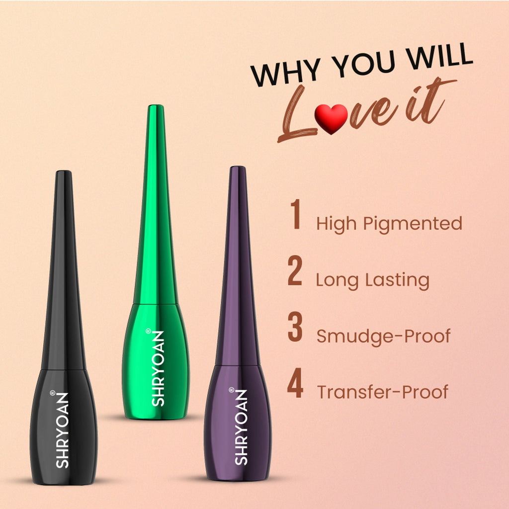 Shryoan Super Flow Eyeliner - Black | Grocsy