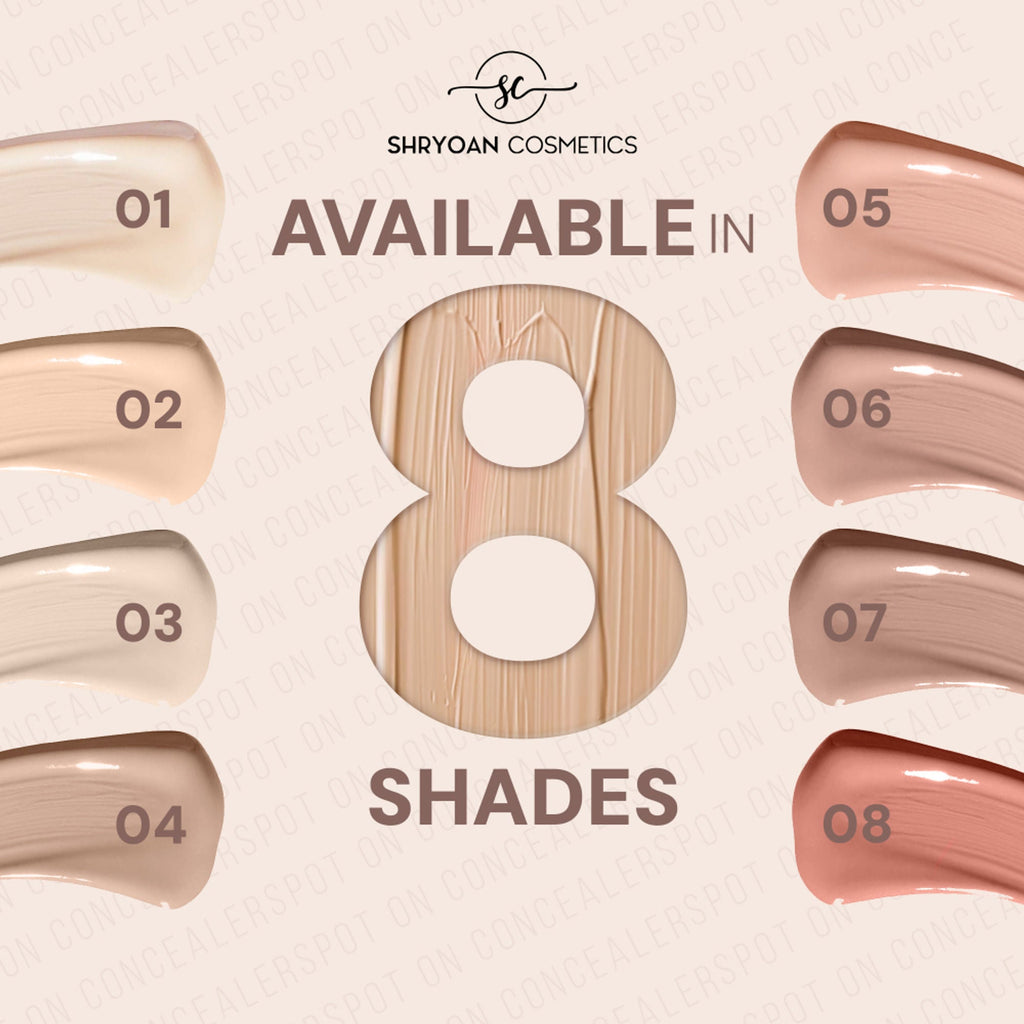 Shryoan Full Coverage and Lightweight Formula Spot on Concealer - 8 | Grocsy