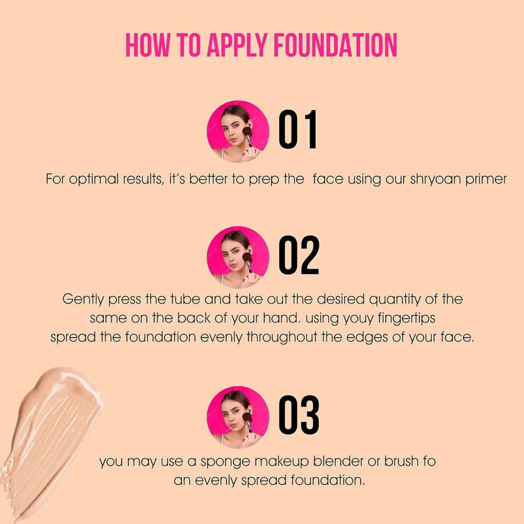Shryoan Powder Foundation SPF 15 PA+++ - 3 | Grocsy
