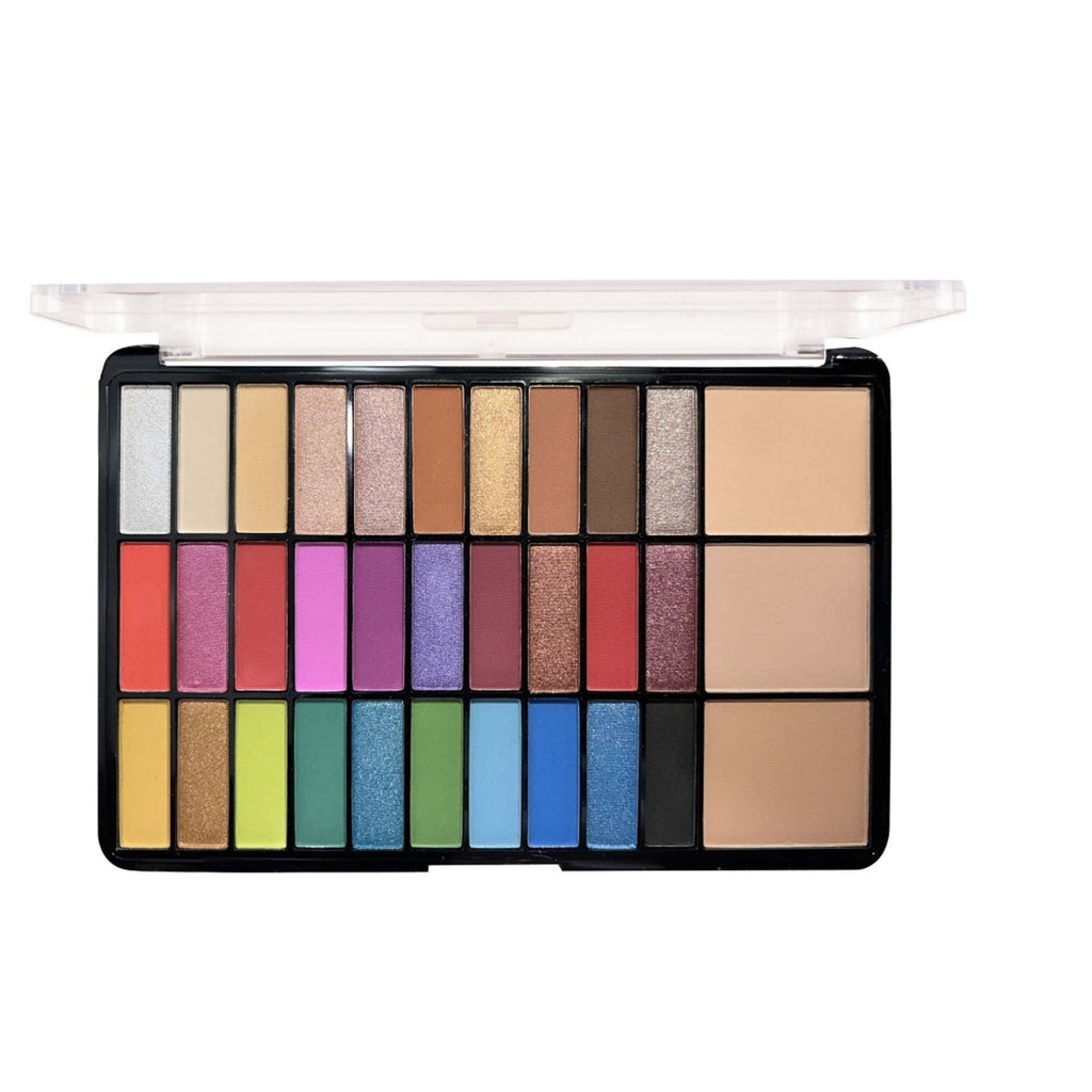 Shryoan Set of 30 Colorful Shimmer Eyeshadow & Compact - 1 | Grocsy