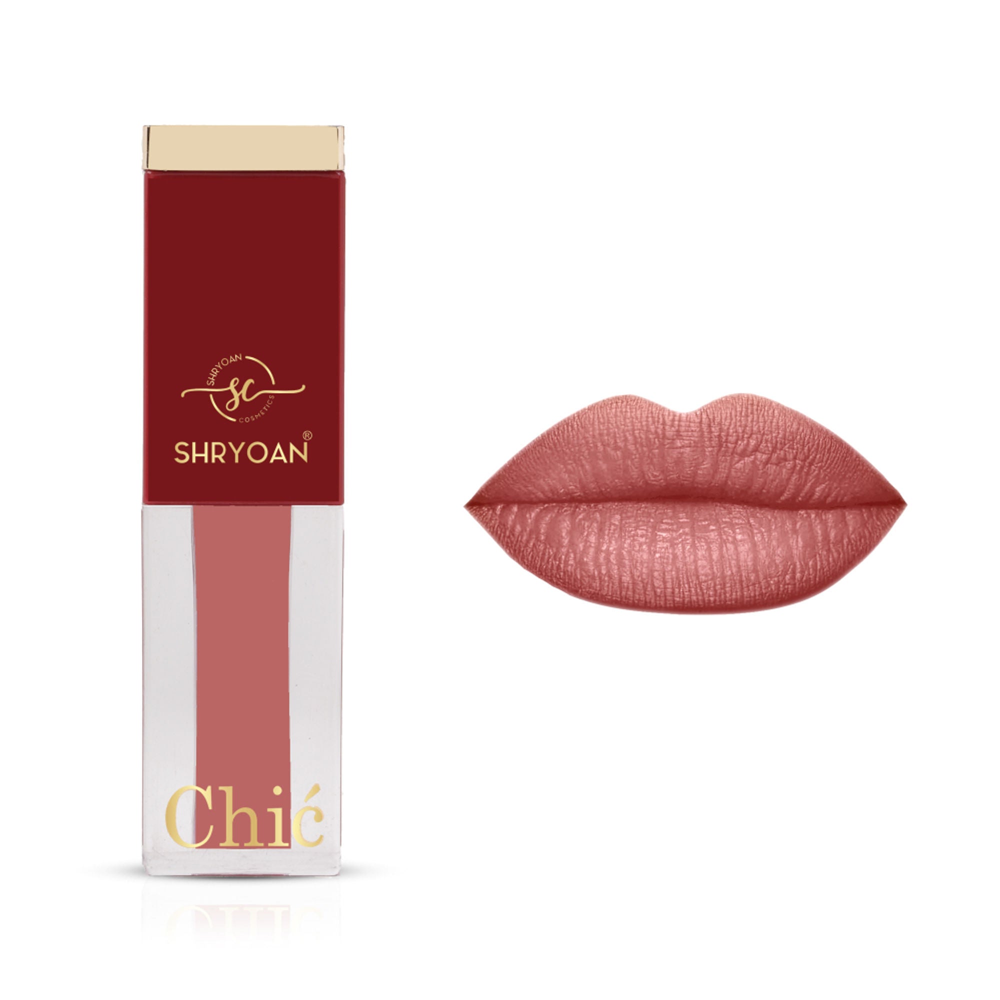 Shryoan Chic Velvet Matte Liquid Lipstick - Brown Sugar Rose-10 | Grocsy