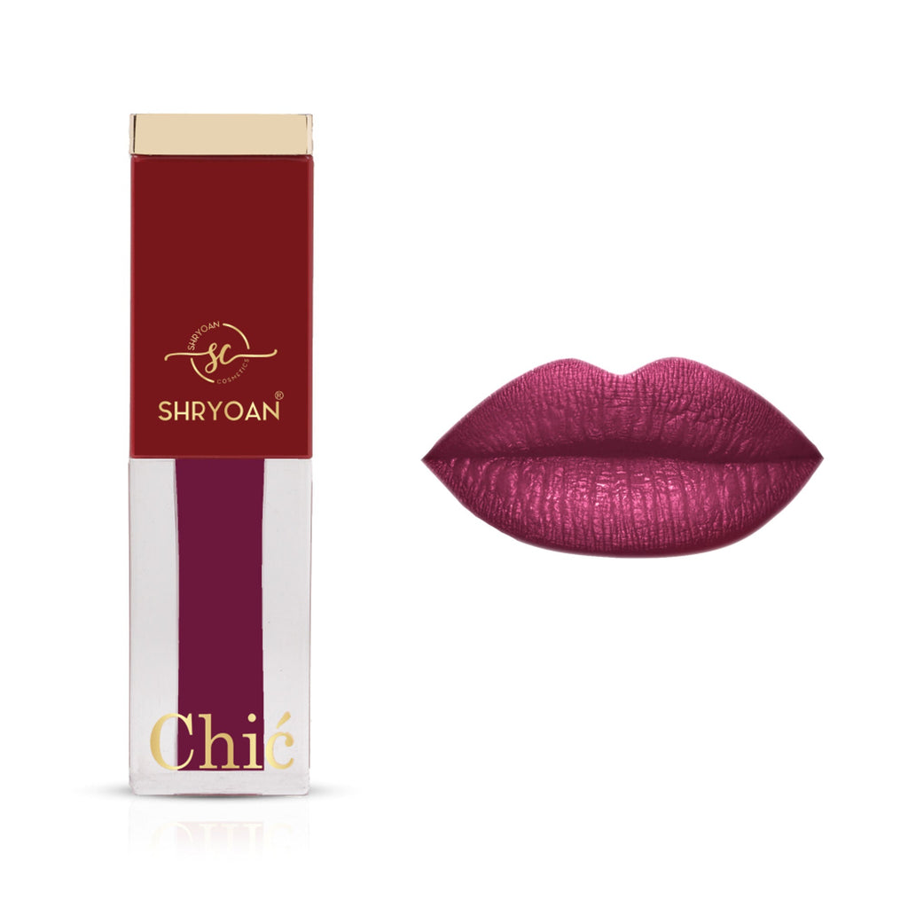 Shryoan Chic Velvet Matte Liquid Lipstick - Lavender Lotus-16 | Grocsy