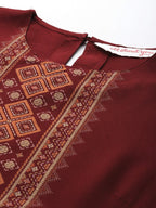 All About You Women Ethnic Motifs Printed Kurta | Grocsy