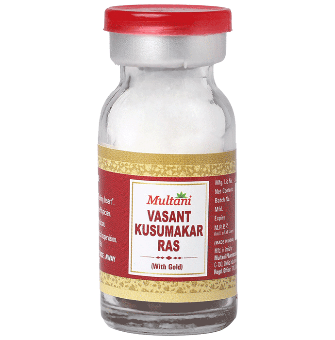 Multani Vasant Kusumkar Ras With Gold | Grocsy