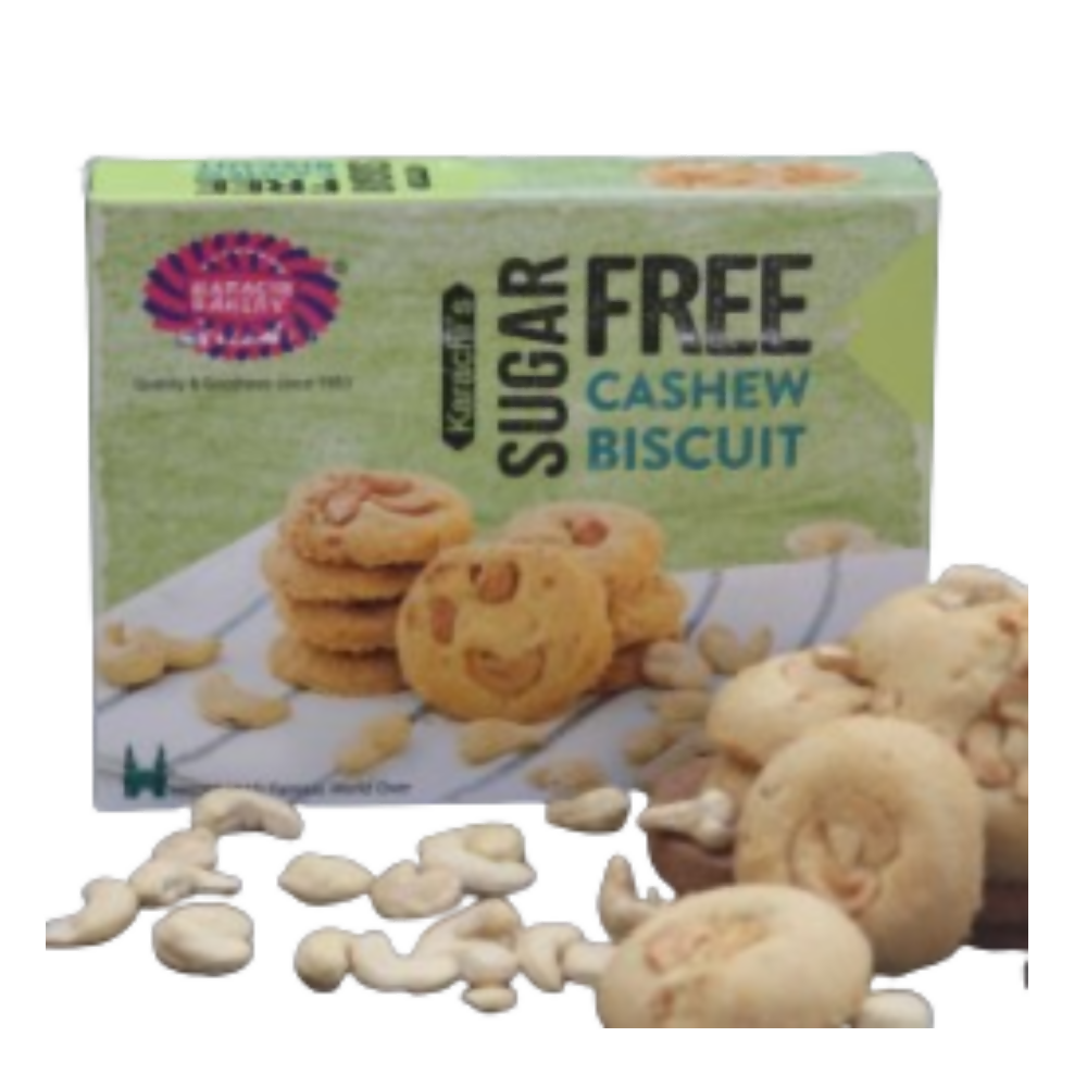 Karachi Bakery Sugar Free Cashew Biscuit | Grocsy