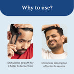Man Matters Derma Roller 1.00 mm With 540 Titanium Alloy Needles - Promotes Beard Growth & Reduces Acne Scars | Grocsy