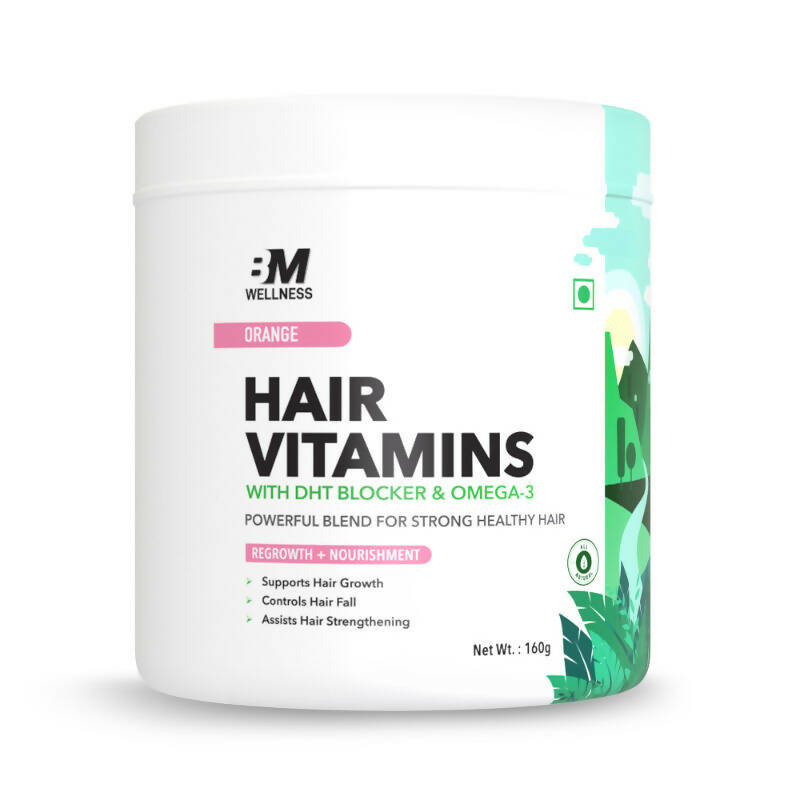 BM Wellness Hair Vitamins - Orange | Grocsy