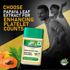 Zandu Papaya Leaf Extract Tablets | Grocsy
