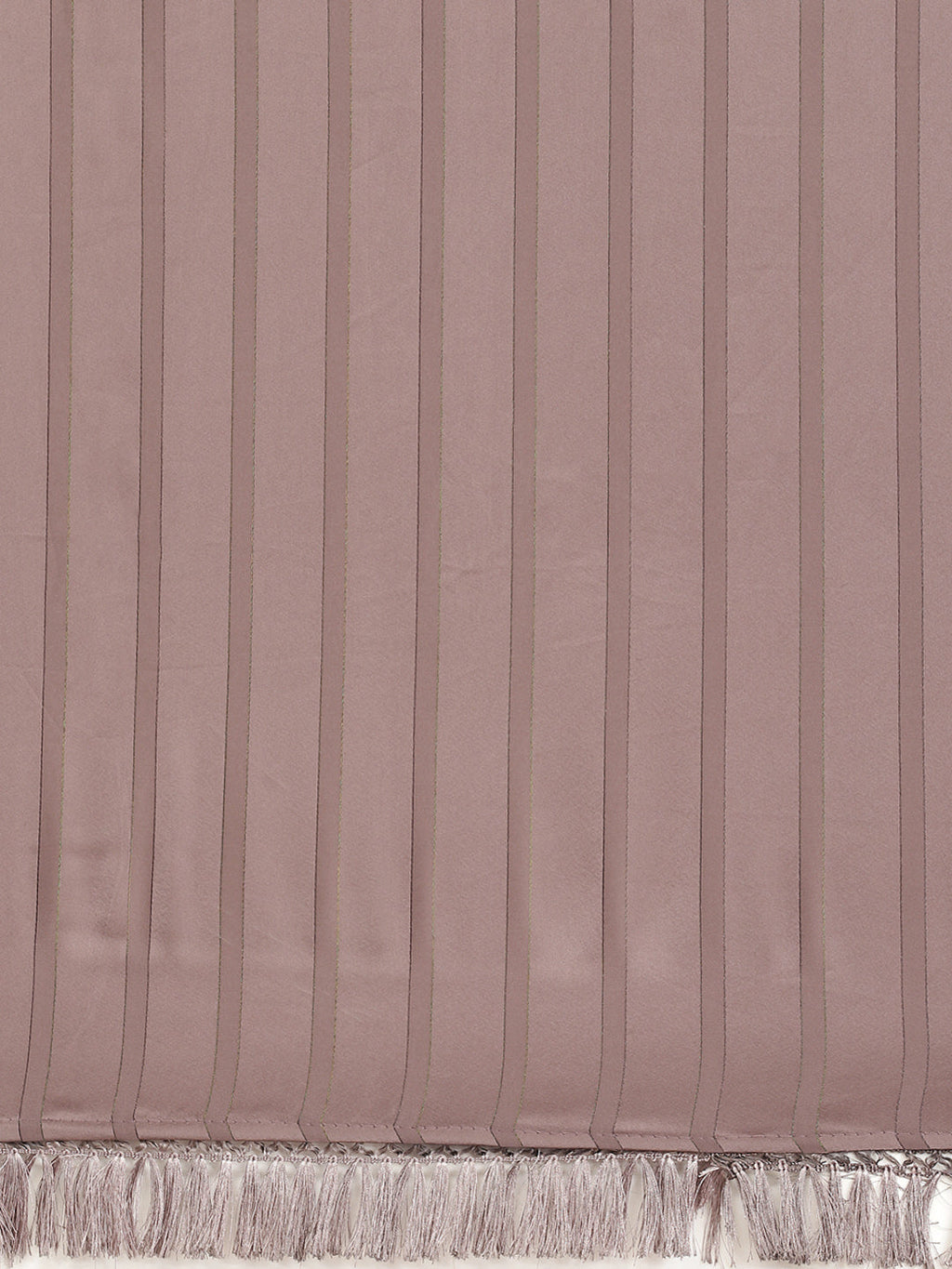 Tikhi Imli Gunmetal-Toned Striped Saree | Grocsy